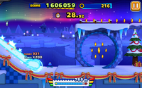 Frozen Factory - Night (Sonic Runners) - Screenshot 2