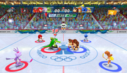 Mario Sonic Olympic Winter Games Gameplay 109