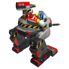 R3shaded Mecha Sonic + Egg Mobile