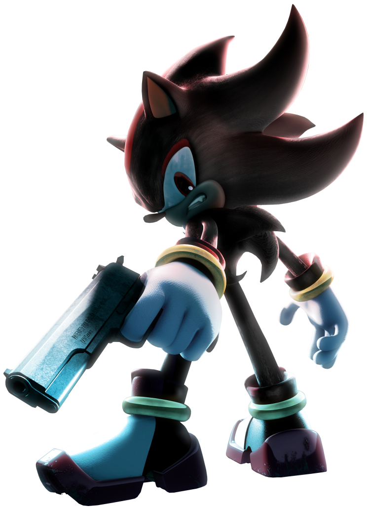 Why did Shadow the Hedgehog have a gun?