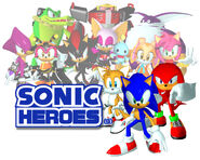 Arte conceptual para Sonic Heroes.