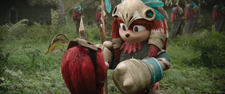 Knux's father - Tunic clipping