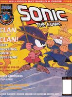 Sonic the Comic #107 (July 1997). Art by Mick McMahon.