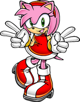 SonicAdventure2 Art2D AmyRose