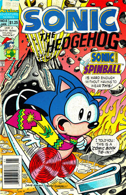 SONIC The HEDGEHOG Comic Book #194 January 2009 First Edition