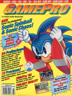 Sonic The Hedgeblog — The cover artwork for 'Sonic Chaos'. Specifically