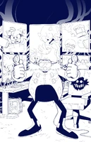 Cover B inks. Art by Gigi Dutreix.