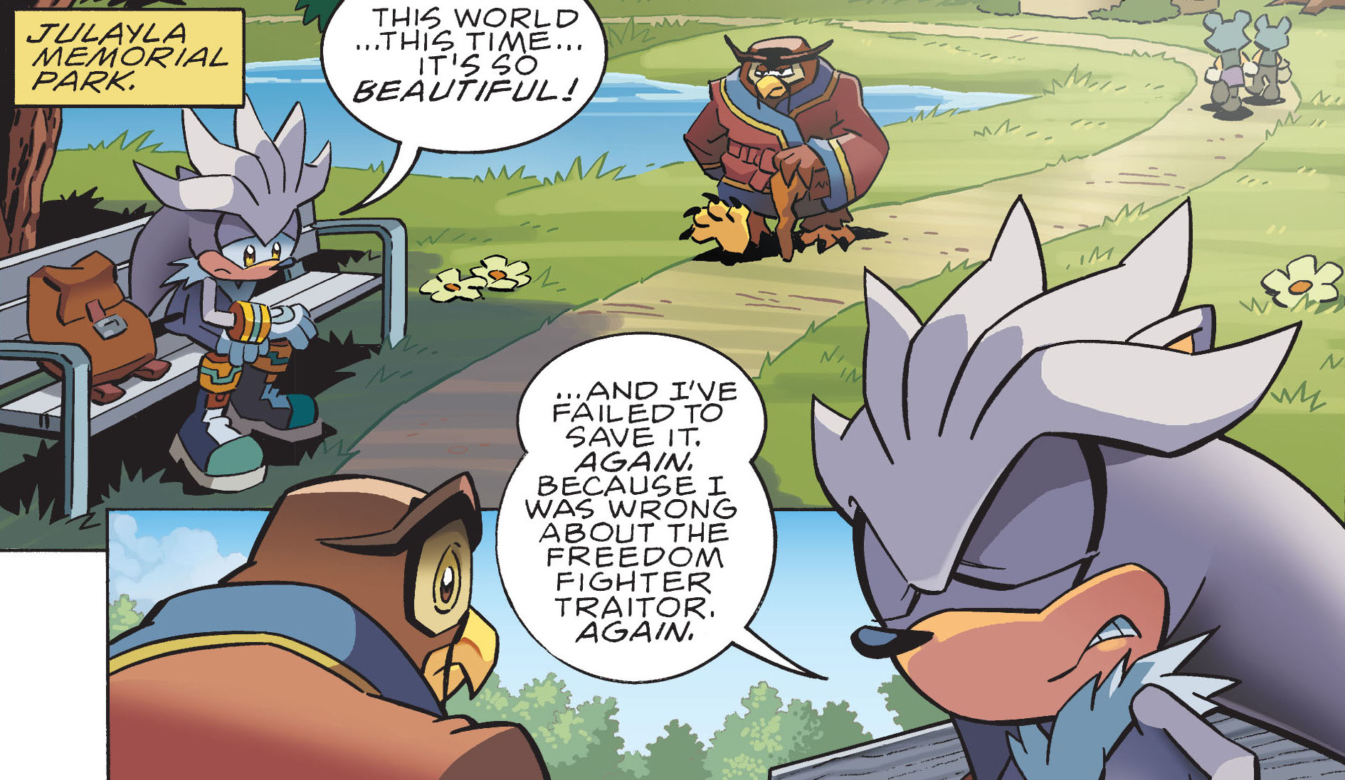 Silver the Hedgehog, Sonic Wiki Zone