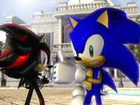 Sonic and Shadow photo from the White House