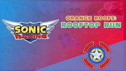 Orange Roofs - Rooftop Run - Sonic Racing