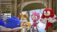 S2E05 Knuckles Amy and Tails 2