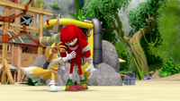 SB S1E24 Tails help Knuckles