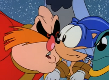 AoStH Sonic with Robotnik