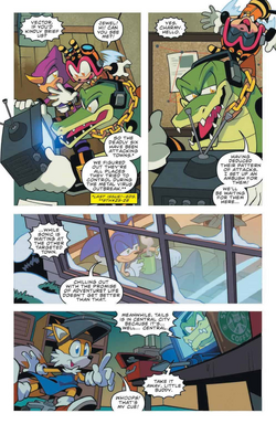 Sonic IDW #42, Wiki