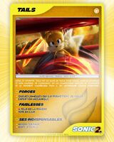 Tails trading card (France)