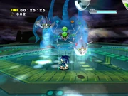 Satellite wykonujące atak zamrażający