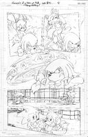 Page five pencils. Art by Tracy Yardley.