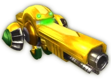 A Gold Aero-Cannon, from .