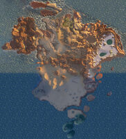 Top view map