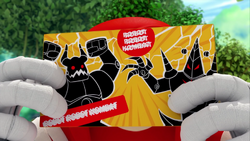 SB S1E45 Robot Battle Royale pamphlet