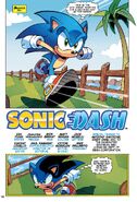 Page One, Sonic Dash