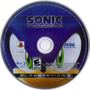 Sonic The Hedgehog (2006) - Disc - US (PS3) - (1)