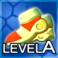 An achievement icon from Sonic Adventure with the Light Speed Shoes