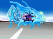 Big tratando de recuperar a froggy en Sonic X