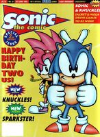 Sonic the Comic #53 (June 1995). Art by Carl Flint.