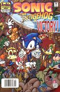 Sonic the Hedgehog #51 (October 1997). Art by Patrick Spaziante and Harvey Mercadoocasio.