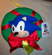 SegaSonic Xmas Wreath