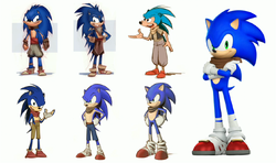 Sonic-Toon-Character-Sketches