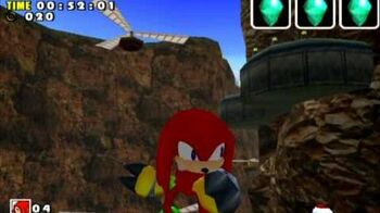 Sonic_Adventure_DX_(GC)_Knuckles_Red_Mountain_Missions_Level_B_and_A