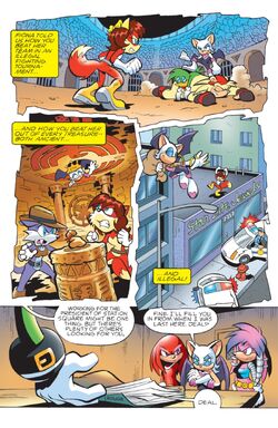 Semi Frequent Sonic Facts 🔫 on X: In Archie #165, Rouge very