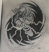 Later concept artwork for Dr. Finitevus by Jonathan Gray.