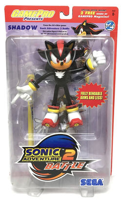 Joyride GamePro Sonic Adventure 2 Battle Figure Shadow The Hedgehog