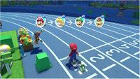 Mario & Sonic at the Rio 2016 Olympic Games - 4x100m Relay Players in order