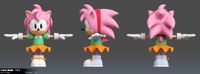 3D model used for the Classic Amy figure, by Rafa Knight.