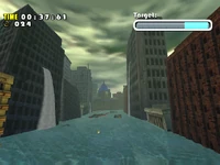 Part of Perfect Chaos's arena, GameCube