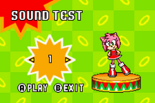 Sonic Advance Sound Test