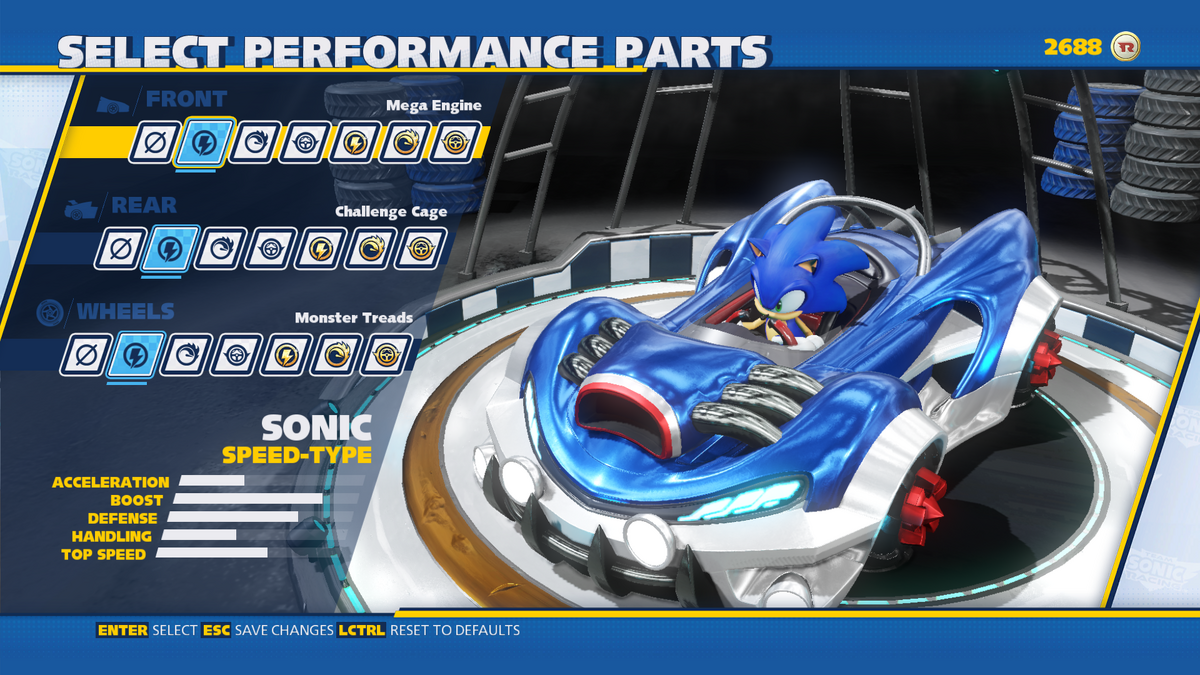 Sonic & All-Stars Racing Transformed (Nintendo Selects) for Wii U