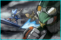 ZGCG3.jpg (31 KB) In this cutscene, Sonic steps up to Jet to fight the final boss. This is the first stage of concept on how the cutscene is made.