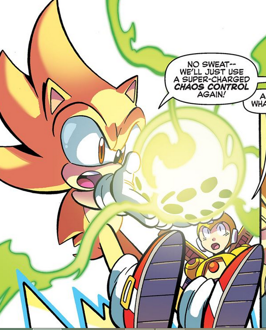 Super Sonic (Archie), Sonic Wiki Zone