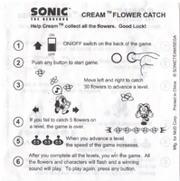 English instruction pamphlet