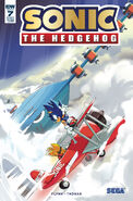 Sonic the Hedgehog #7 (July 2018). Art by Adam Bryce Thomas.