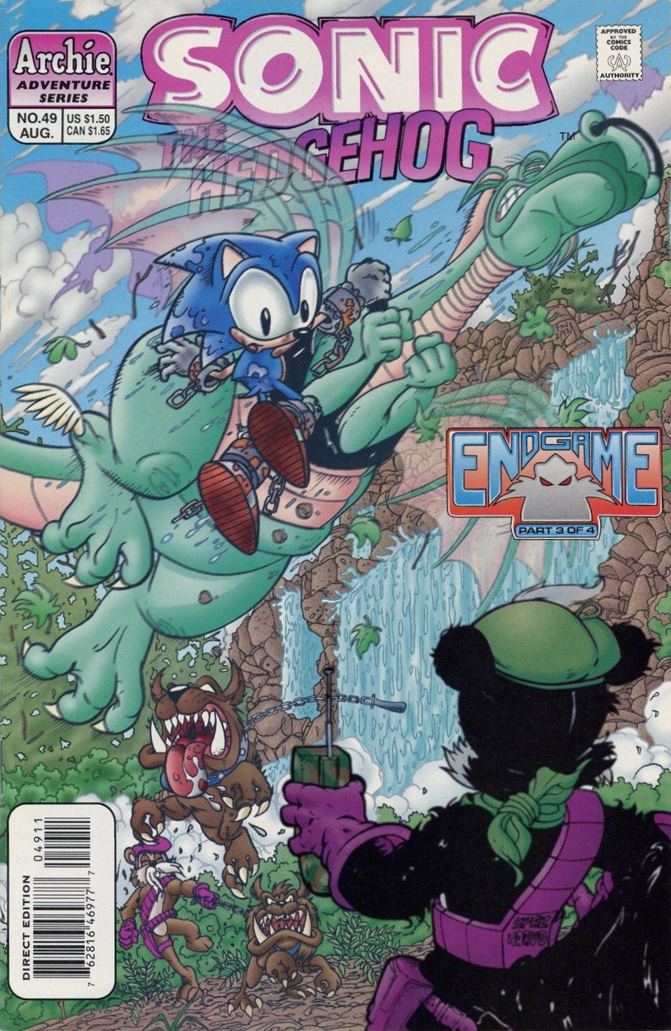 STH #284 - Preview Page 3, Archie Sonic Comics