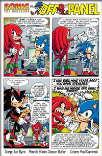 Sonic Universe Issue 1 Off Panel