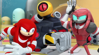 Knuckles and Robo-Knuckles