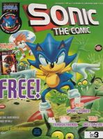 Sonic the Comic #141 (November 1998). Art by Mick McMahon and John M Burns.
