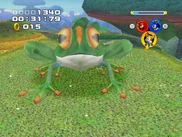 Zielona żaba zsyła deszcz